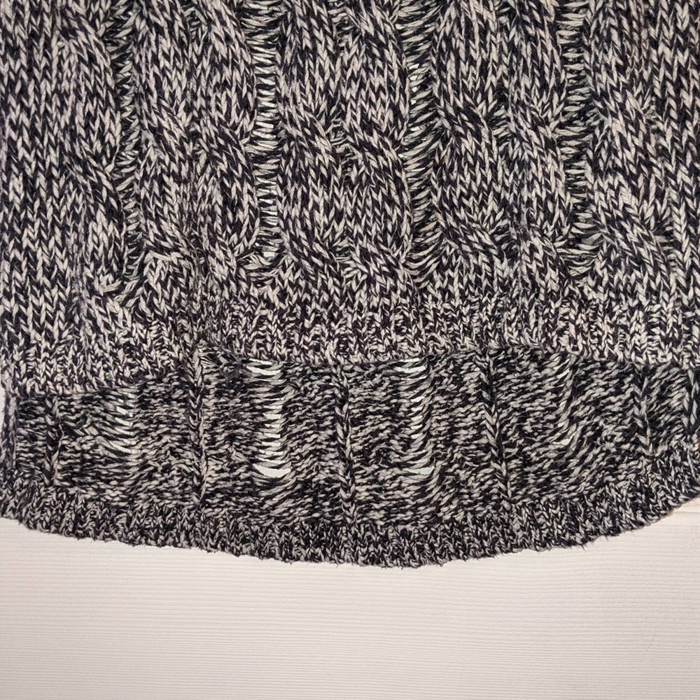 H&M Women's Navy Blue and White Long Sleeve Sweater Top S - Picture 8 of 12